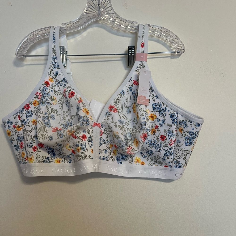 Cacique Multicolor Floral Women's Bra